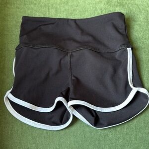 Black Dance Costume with Elastic Waistband